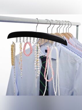 💫10/$25 • Wooden Multi Functioning Hanger/Organizer